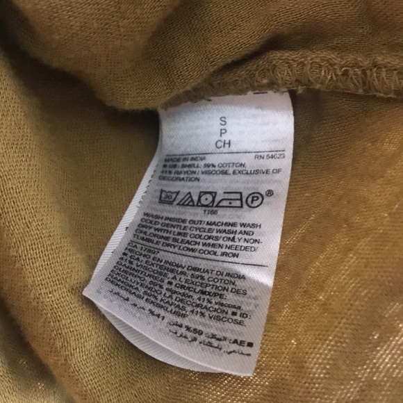 Old Navy Olive Gree Gauze Top - Picture 5 of 6